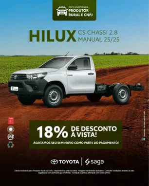 Cabine Chassi MT 2025 - Oferta imperdível! Cabine Chassi MT 2025 - Oferta imperdível!